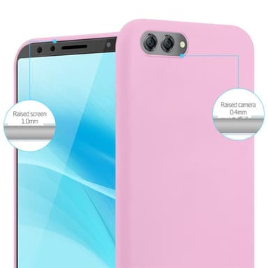 Deksel Huawei NOVA 2s Silikon cover (rosa)