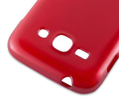 Samsung Galaxy ACE 3 silikondeksel cover (rød)