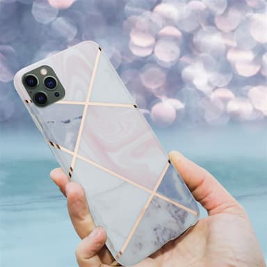 iPhone 12 PRO MAX lommebokdeksel etui (rosa)