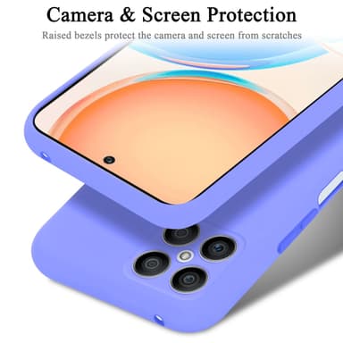 Honor X8 silikondeksel case (lilla)