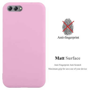 Deksel Huawei NOVA 2s Silikon cover (rosa)