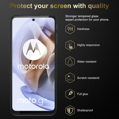 Motorola MOTO G31 / G41 Skjermbeskytter Skärmskydd