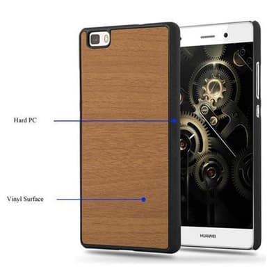 Huawei P8 LITE 2015 Hardt Deksel Case (brun)