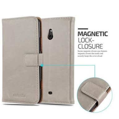 Nokia Lumia 1320 lommebokdeksel etui (brun)