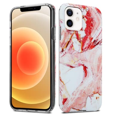 iPhone 12 / 12 PRO lommebokdeksel etui (rosa)