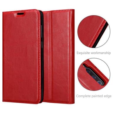 Xiaomi Mi 9 lommebokdeksel case (rød)