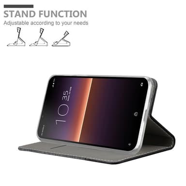 Sony Xperia 10 II lommebokdeksel etui (grå)