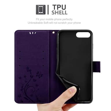 iPhone 7 PLUS / 7S PLUS / 8 PLUS lommebokdeksel