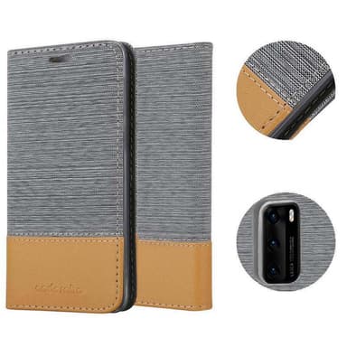 Huawei P40 lommebokdeksel etui (grå)