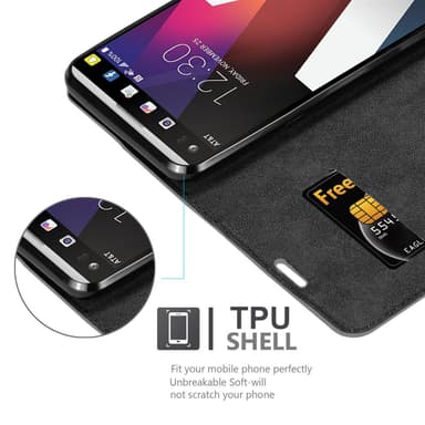 LG V20 lommebokdeksel case (grå)