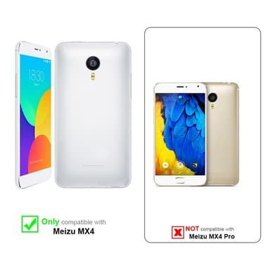 MEIZU MX4 lommebokdeksel case (brun)
