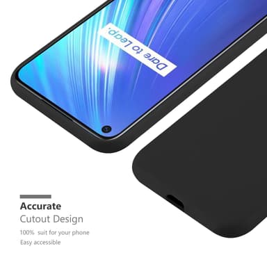 Deksel Realme Narzo 4G Silikon cover (svart)