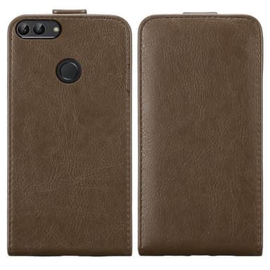 Huawei P SMART 2018 / Enjoy 7S deksel flip cover (brun)