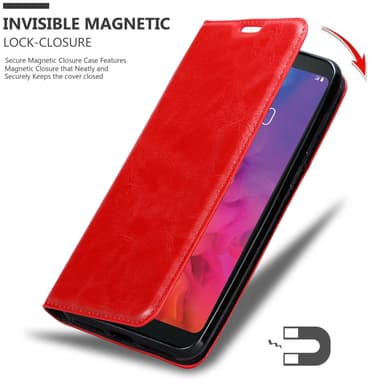 LG Q9 lommebokdeksel case (rød)