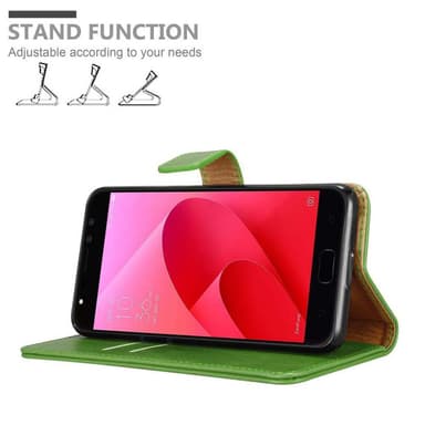 Asus ZenFone 4 Selfie PRO lommebokdeksel etui (grønn)