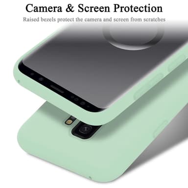 Samsung Galaxy S9 PLUS silikondeksel case (grønn)