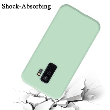 Samsung Galaxy S9 PLUS silikondeksel case (grønn)