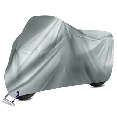 Motorsykkeltrekk Outdoor 245x105x125cm (Sølv Svart)