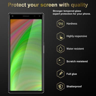 Sony Xperia 8 3x Skjermbeskytter Skärmskydd