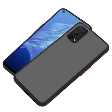 Realme 7 5G Deksel Case Cover (Svart)