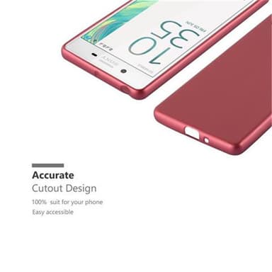 Deksel Sony Xperia X Case Cover (rød)