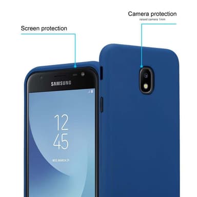 Samsung Galaxy J5 2017 Deksel Case Cover (blå)