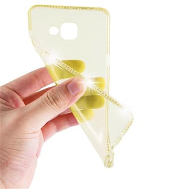 Samsung Galaxy A5 2016 Deksel Glitter Case (gold)