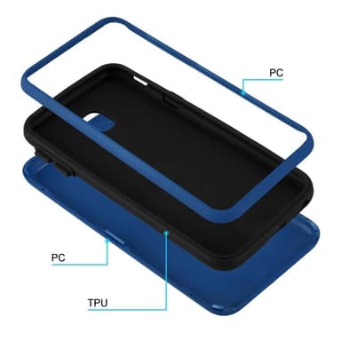 Samsung Galaxy J5 2017 Deksel Case Cover (blå)