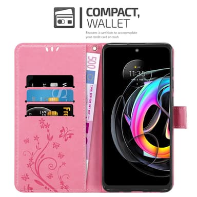 Motorola EDGE 20 LITE / FUSION lommebokdeksel Blomster