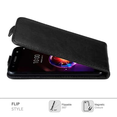 LG X POWER 3 deksel flip cover (svart)