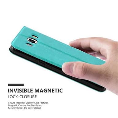 Samsung Galaxy J5 2016 lommebokdeksel cover (turkis)
