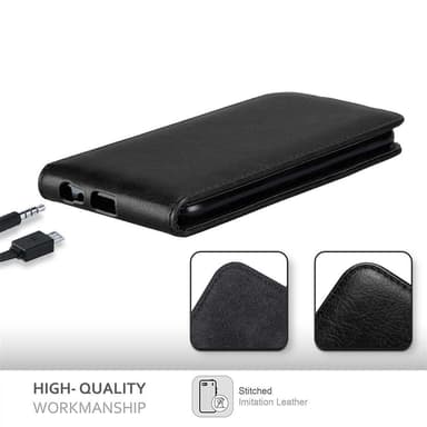 LG X POWER 3 deksel flip cover (svart)