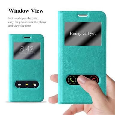 Samsung Galaxy J5 2016 lommebokdeksel cover (turkis)