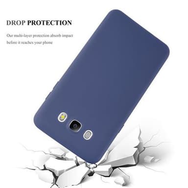 Deksel Samsung Galaxy J7 2016 Silikon cover (blå)
