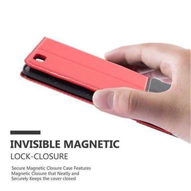 Huawei P8 LITE 2015 Deksel Case Cover (rød)