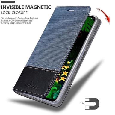 LG G8 lommebokdeksel etui (blå)