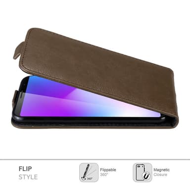 Cubot POWER deksel flip cover (brun)