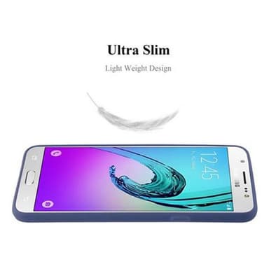 Deksel Samsung Galaxy J7 2016 Silikon cover (blå)