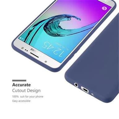 Deksel Samsung Galaxy J7 2016 Silikon cover (blå)