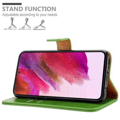 Samsung Galaxy S22 PLUS lommebokdeksel etui (grønn)