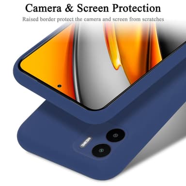 Xiaomi RedMi A1 silikondeksel case (blå)