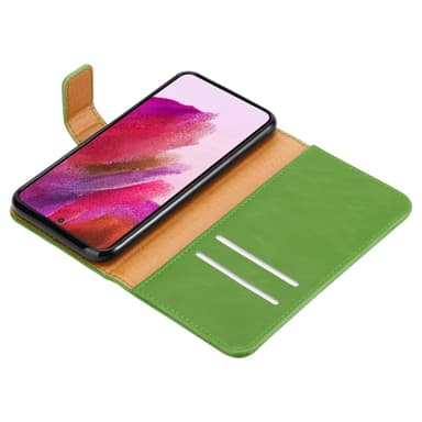 Samsung Galaxy S22 PLUS lommebokdeksel etui (grønn)