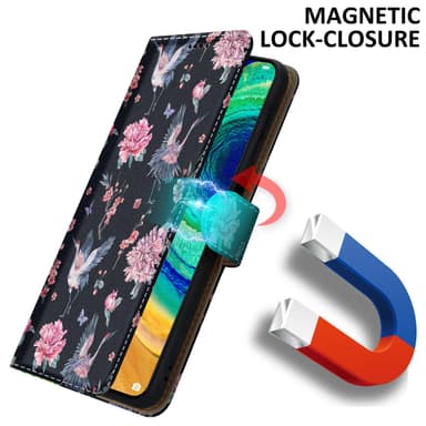 Huawei MATE 30 lommebokdeksel etui (svart)