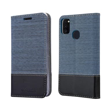 Samsung Galaxy M21 / M30s lommebokdeksel etui (blå)