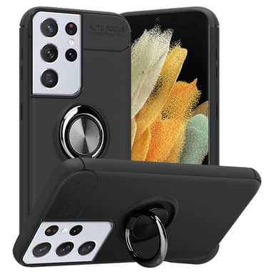 Samsung Galaxy S21 ULTRA silikondeksel cover (svart)