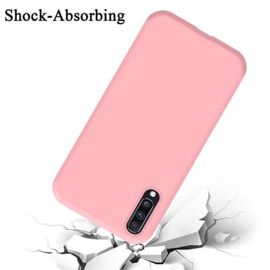 Samsung Galaxy A70 / A70s silikondeksel case (rosa)