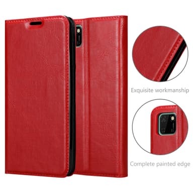 Honor 9S / Huawei Y5P lommebokdeksel case (rød)