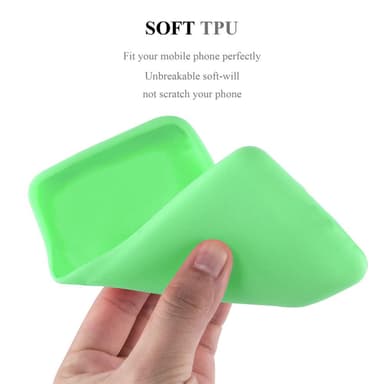 Deksel Samsung Galaxy A20s Silikon cover (grønn)