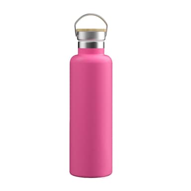 Termosflaske Tekanne Kaffekanne Bambus 350ml (rosa)