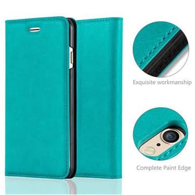 iPhone 6 / 6S lommebokdeksel case (turkis)